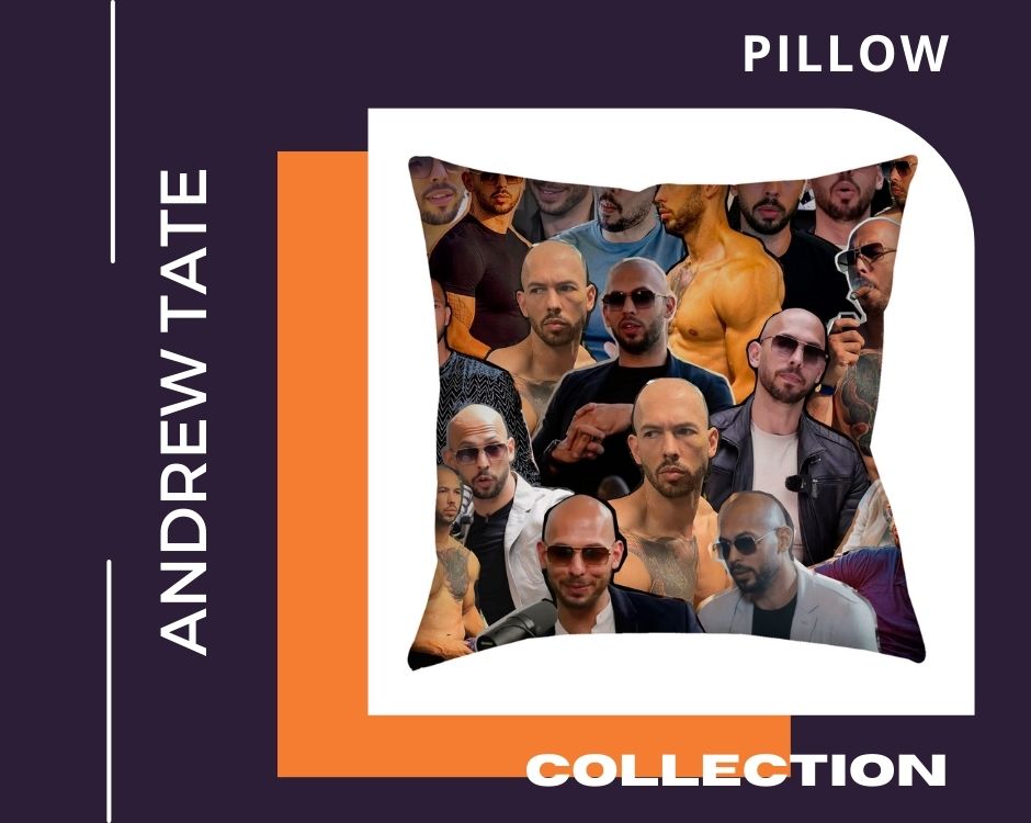 no edit andrew tate pillow - Andrew Tate Store