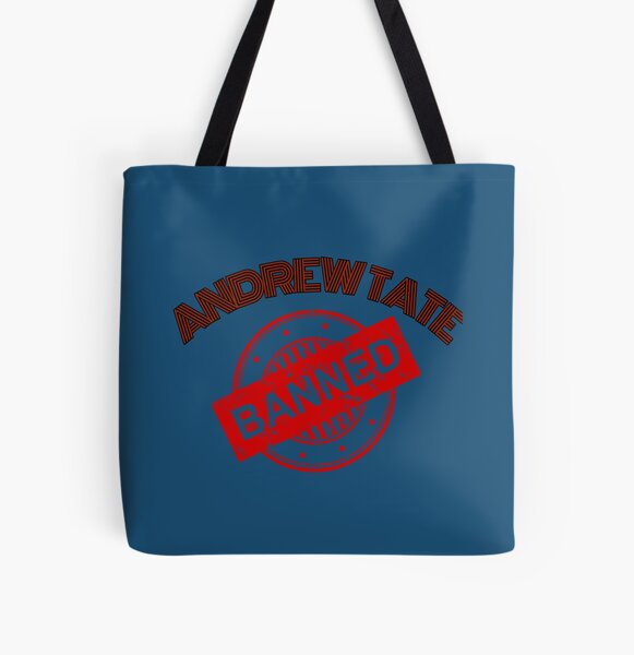 Andrew Tate banned Long All Over Print Tote Bag RB0506 product Offical andrew tate Merch