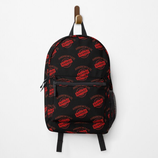 Andrew Tate banned Long Backpack RB0506 product Offical andrew tate Merch